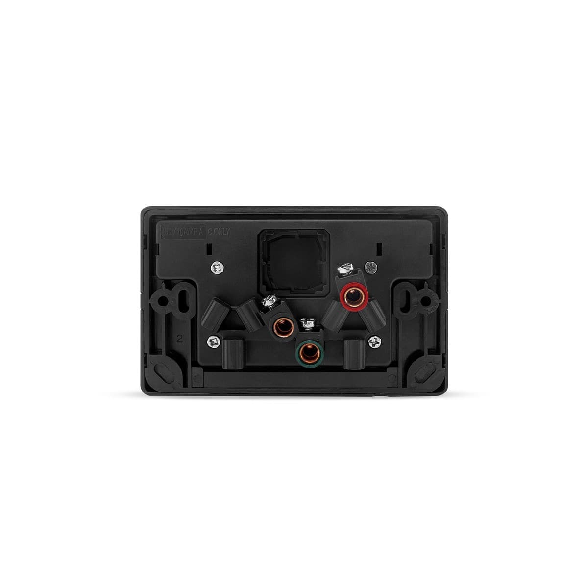 Lucci Power Gravity Twin 10A GPO in Matte Black-img-3