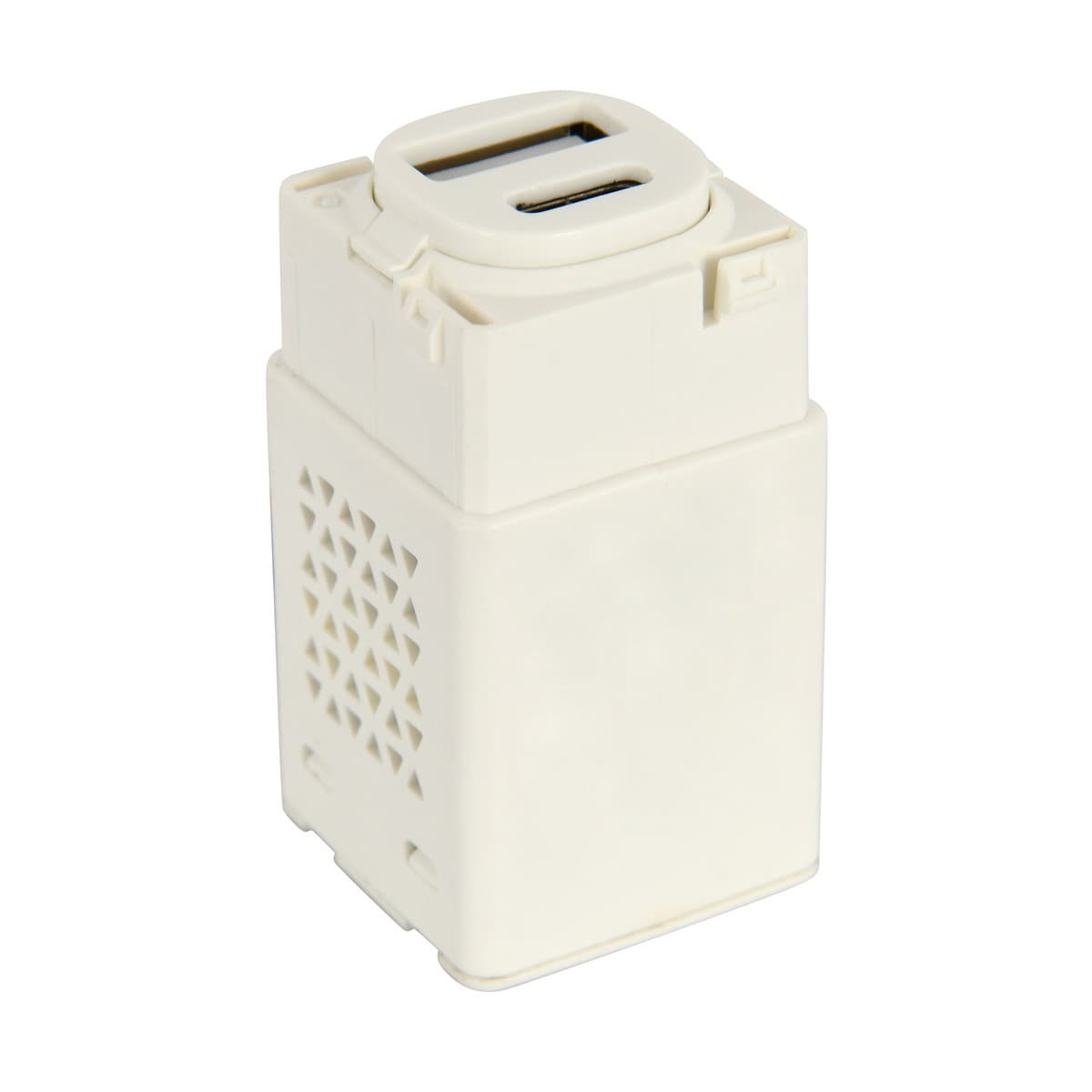 Lucci Power USB-A and USB-C Charging Mechanism in White-img-1