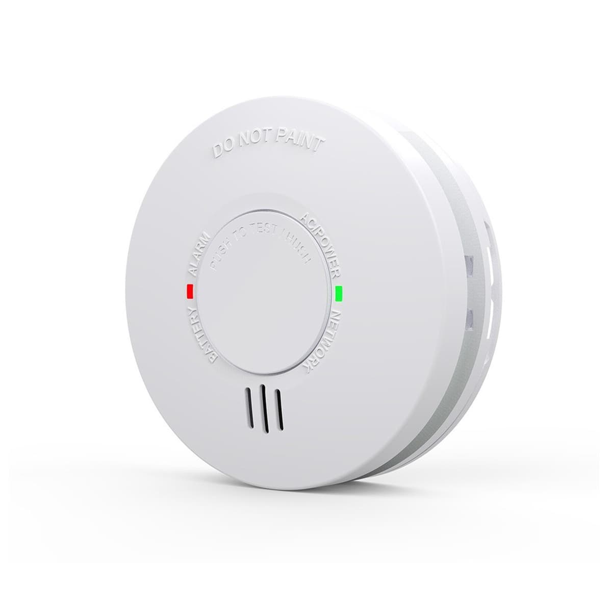 Lucci Power 240V Photoelectric Smoke Alarm with Wireless RF in White-img-2