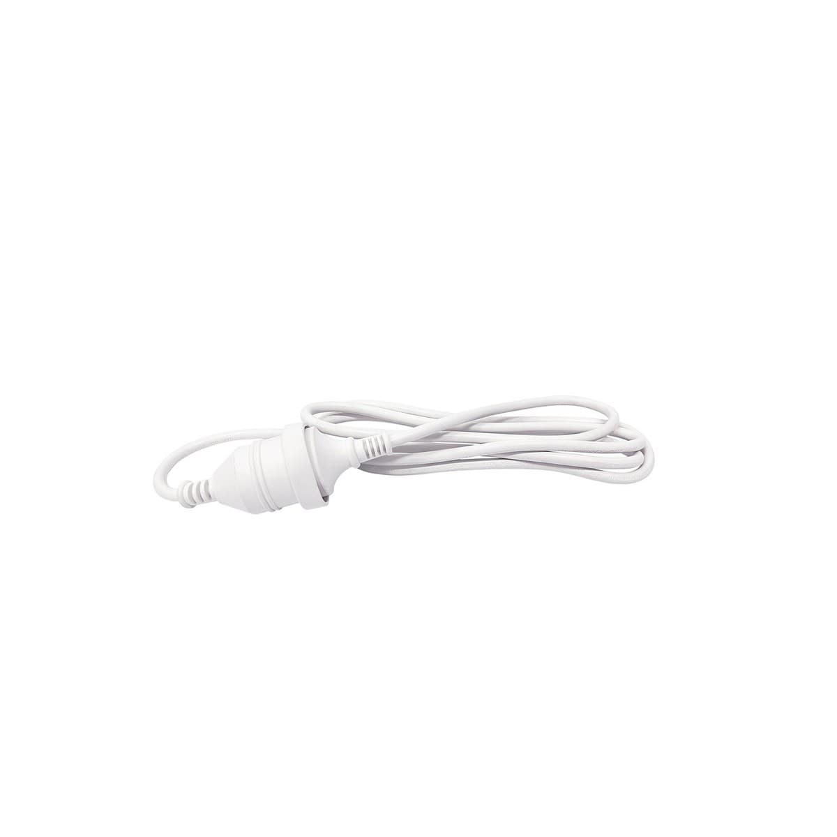 Lucci 2 Metre Extension Lead in White-img-1