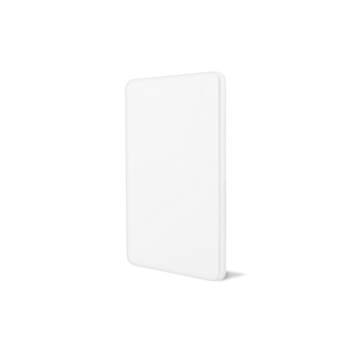 Vynco Metro Blank Face Plate Only in Matte White-img-1