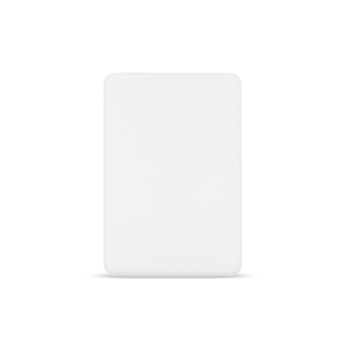 Vynco Metro Blank Face Plate Only in Matte White-img-2
