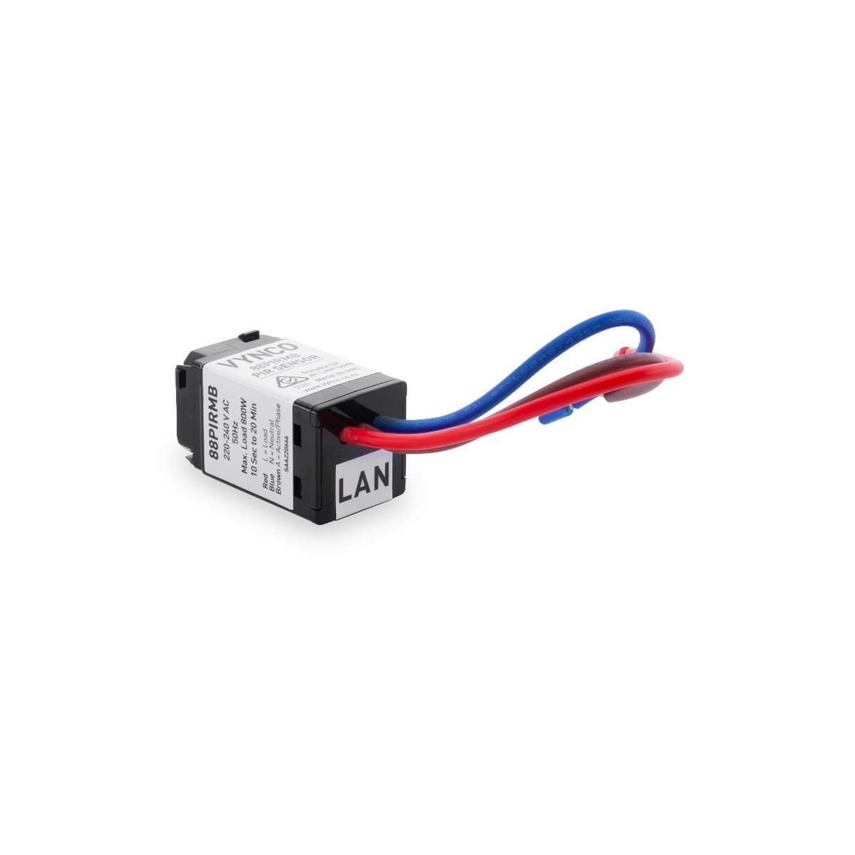 Vynco PIR Sensor in Black-img-2