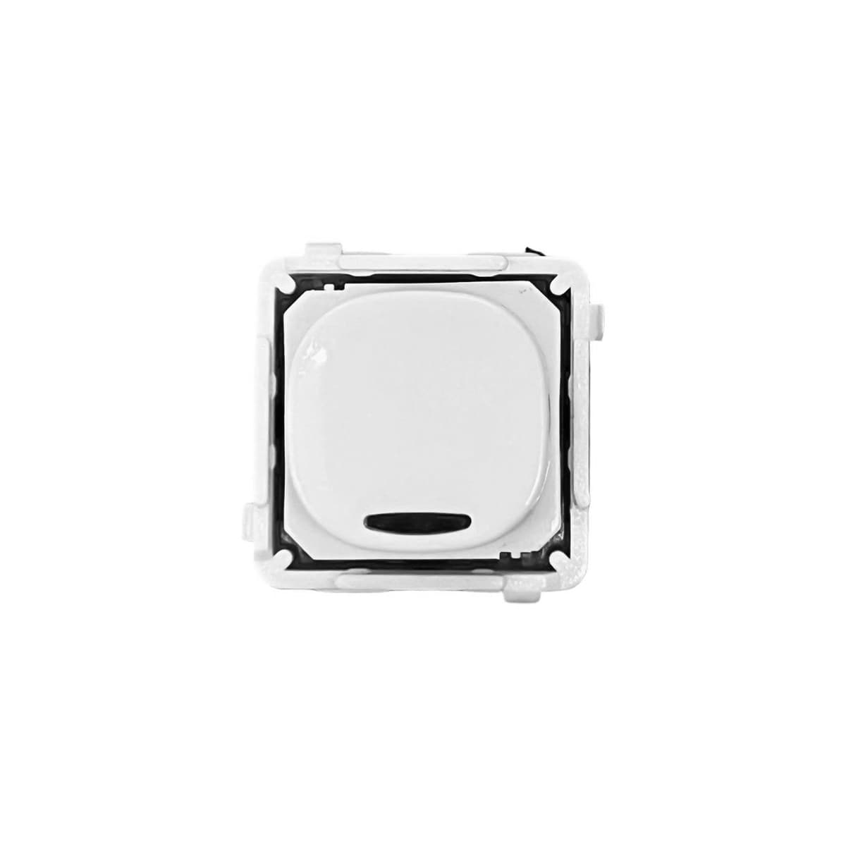 Vynco Push Button Mechanism 16A in White-img-1