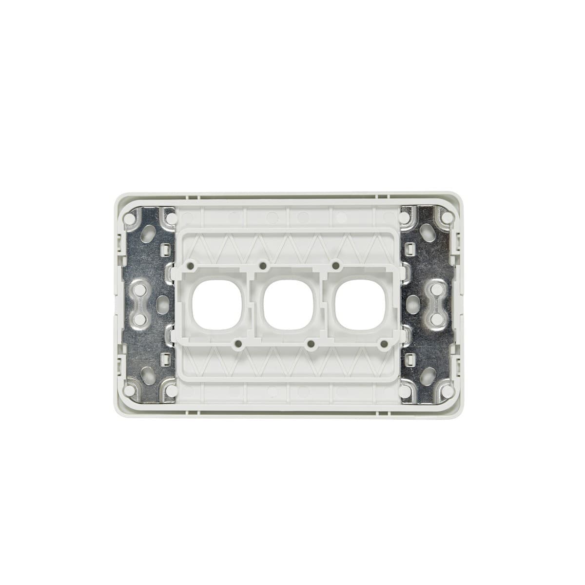 Lucci Power Ion 3 Gang Plate Only in White-img-3