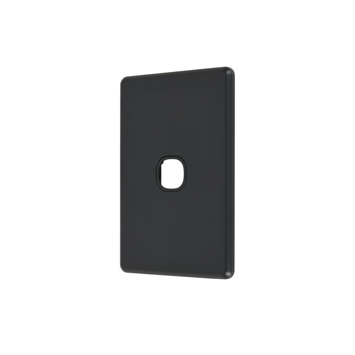 Lucci Power Ion 1 Gang Plate Only in Black-img-4