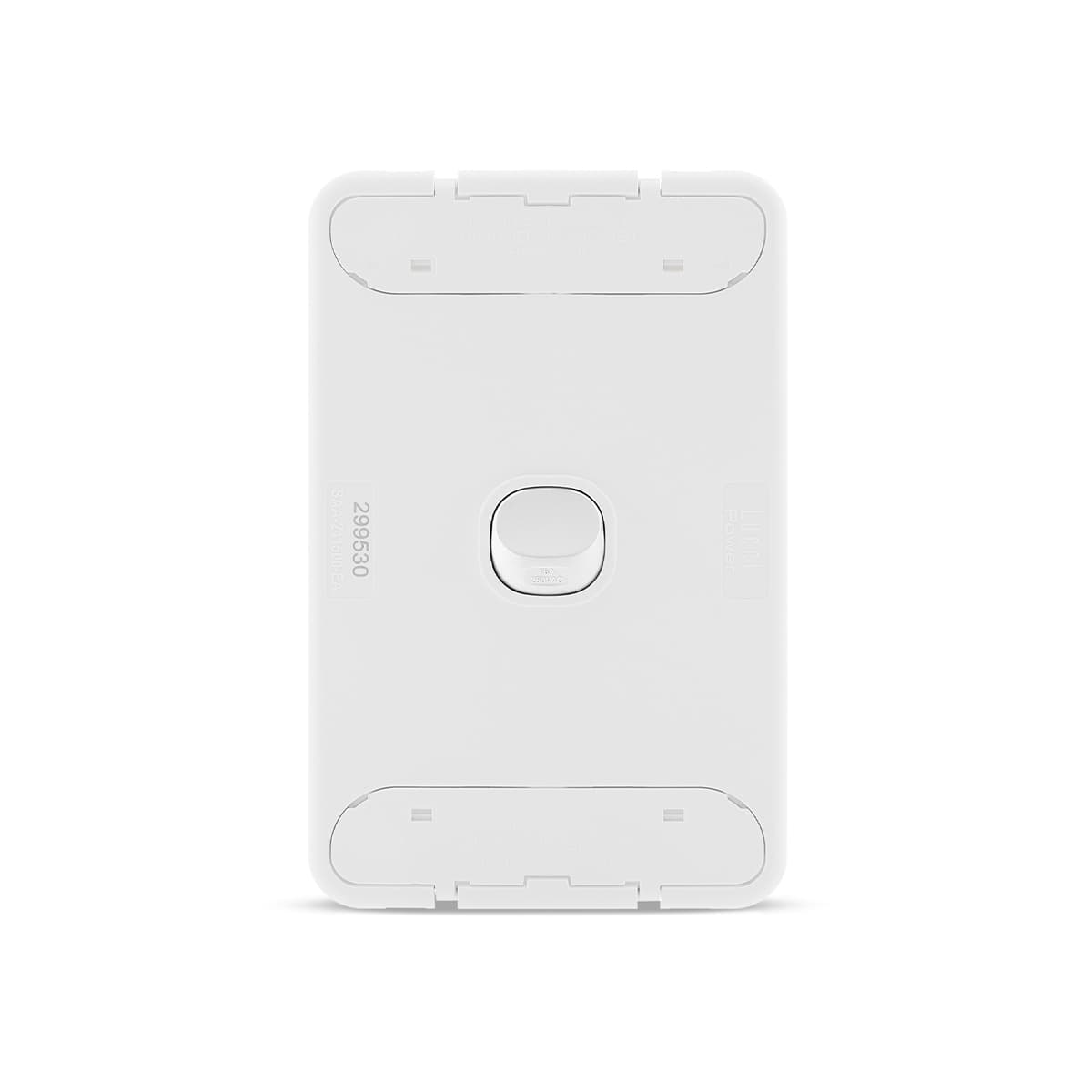 Lucci Power Ion 1 Gang Switch in White-img-3