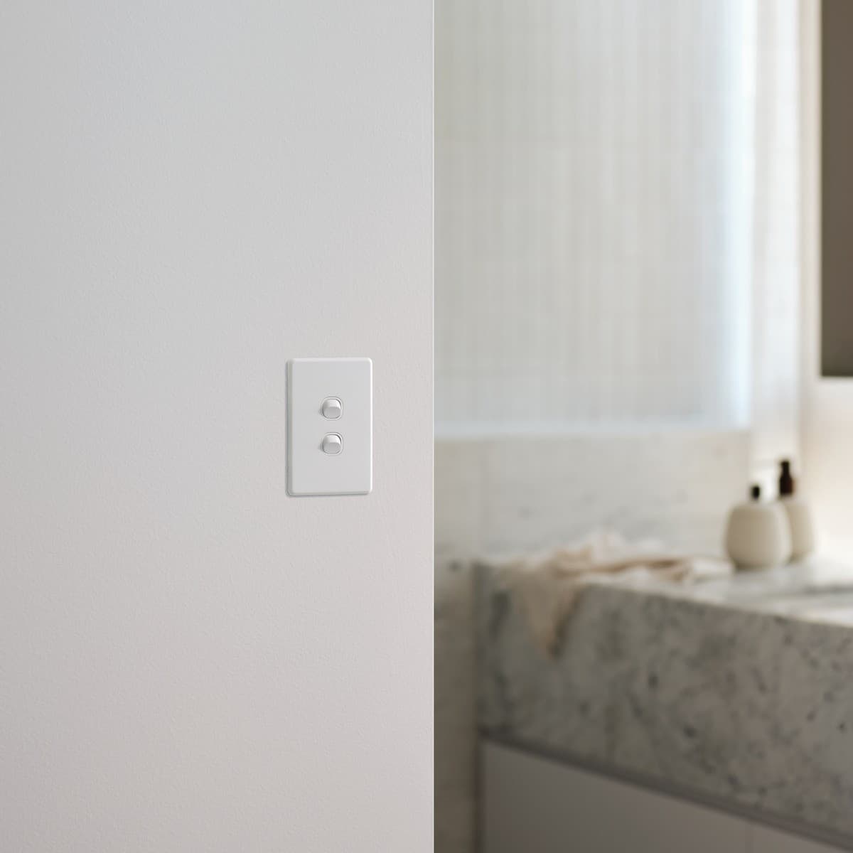 Lucci Power Ion 2 Gang Switch in White-img-5