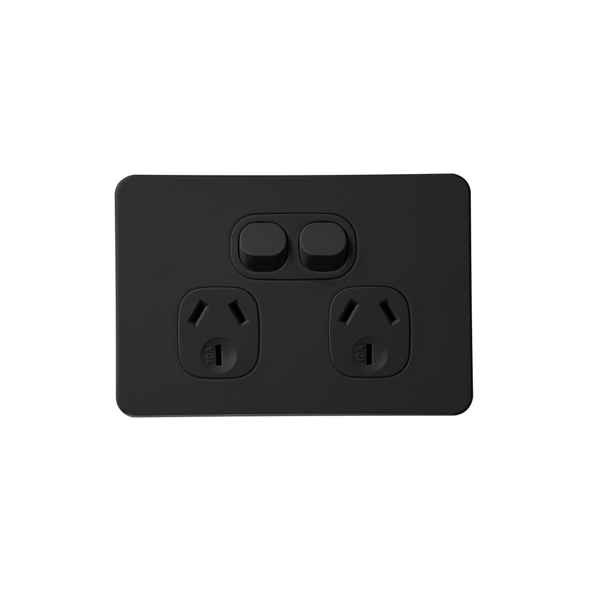 Vynco Metro Twin GPO Only in Matte Black-img-1