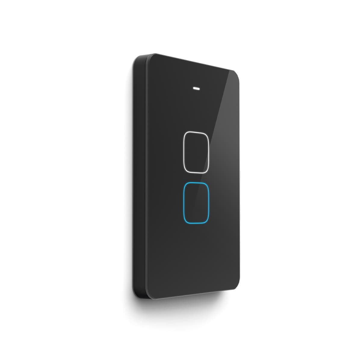 Senoa 2 Gang Switch in Black-img-2