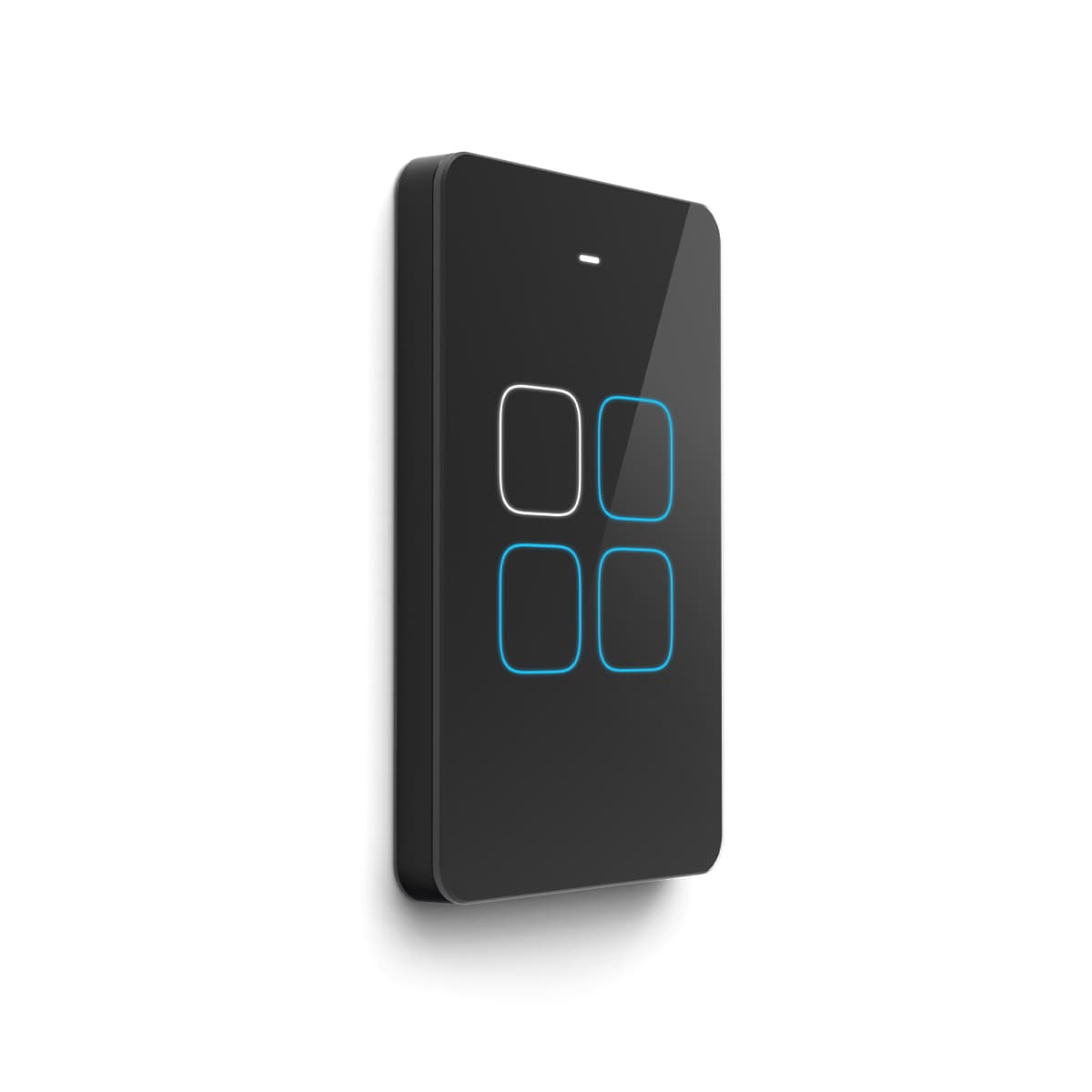 Senoa 4 Gang Switch in Black-img-2