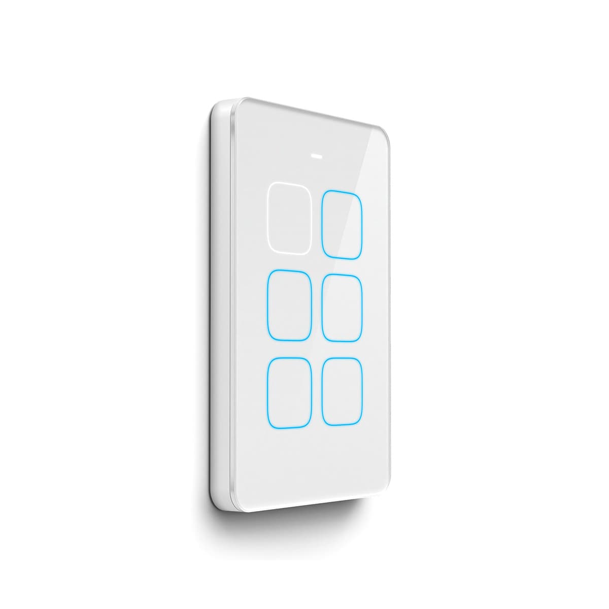 Senoa 6 Gang - 4 Switch + 2 Behaviour Links in White-img-2
