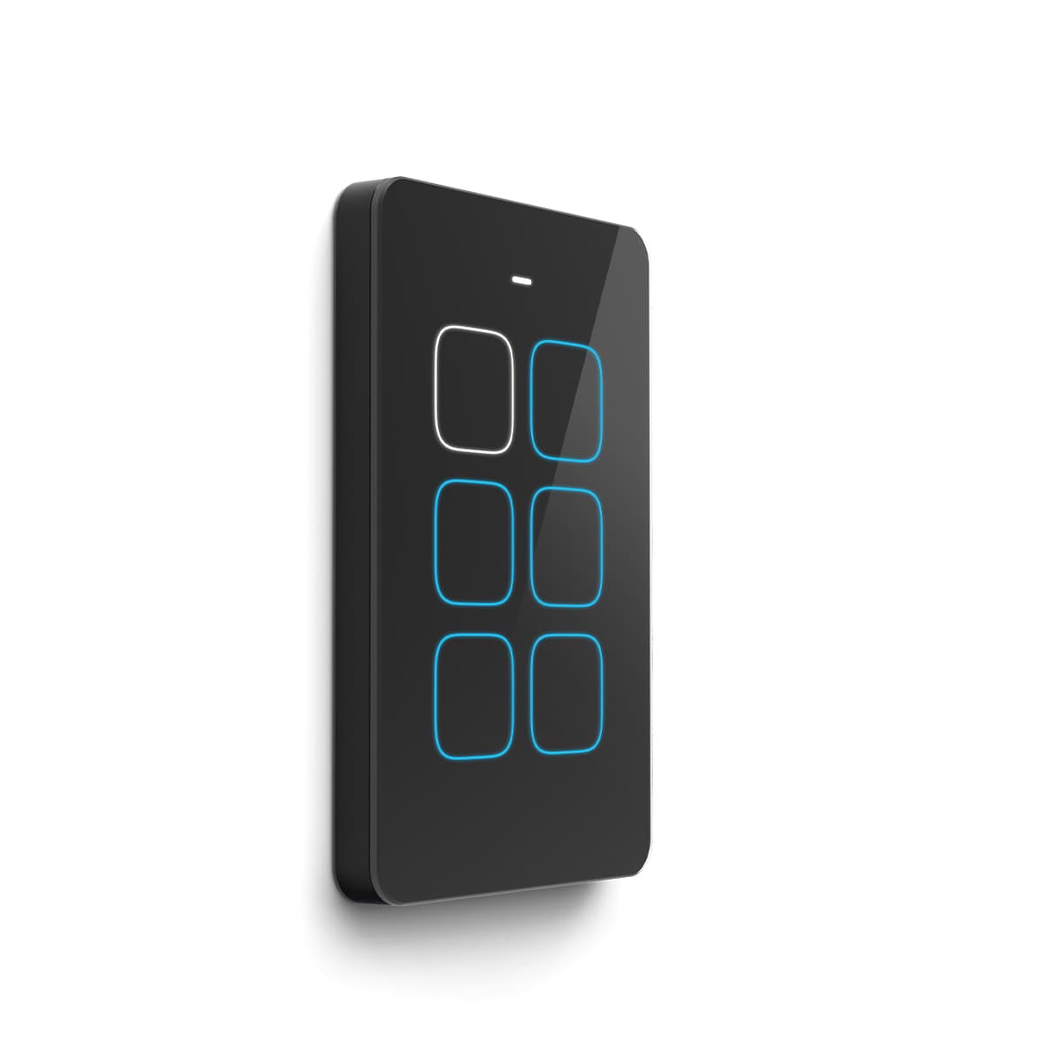 Senoa 6 Gang - 4 Switch + 2 Behaviour Links in Black-img-2