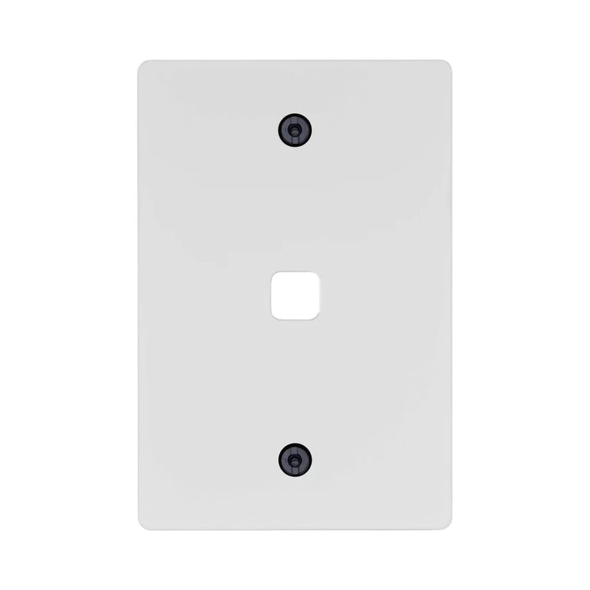 Buster + Punch 1 Gang Metal Grid Plate Only in White-img-1