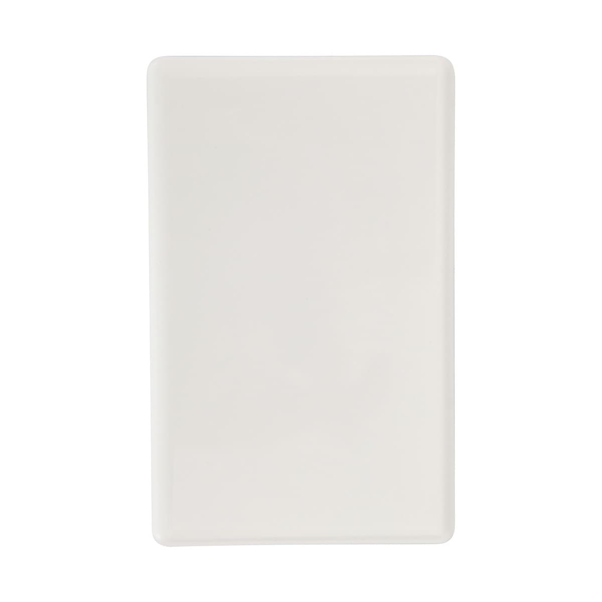 Lucci Power Gravity Blank Face Plate in Gloss White-img-1