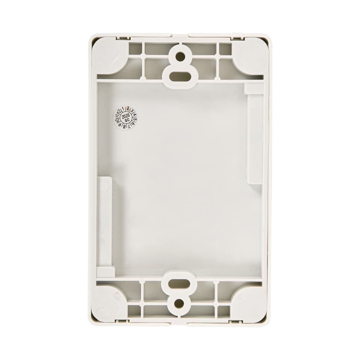 Lucci Power Gravity Blank Face Plate in Gloss White-img-4