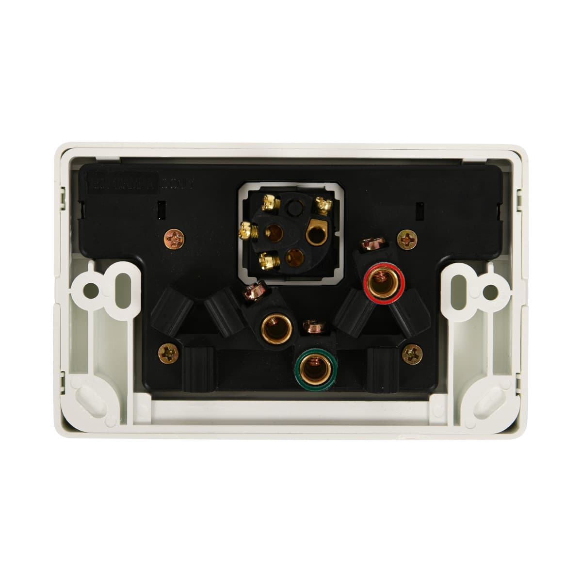 Lucci Power Gravity Twin 10A GPO with Extra Switch in Gloss White-img-2