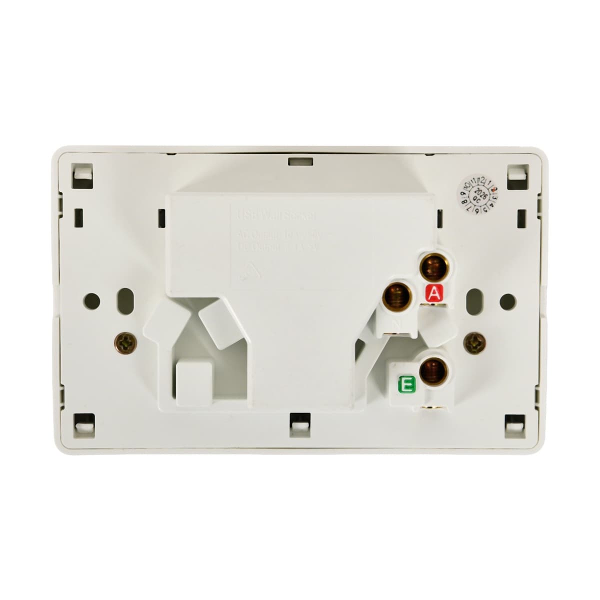 Lucci Power Gravity Twin 10A GPO with Double USB Ports in Gloss White-img-4