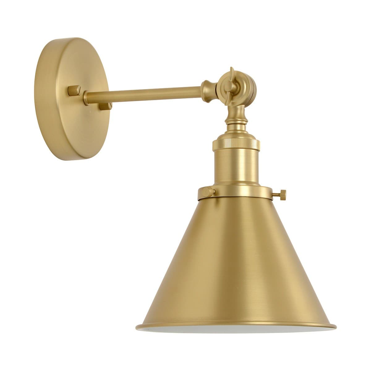 Ascot 1 Light Wall Bracket in Brass-img-1
