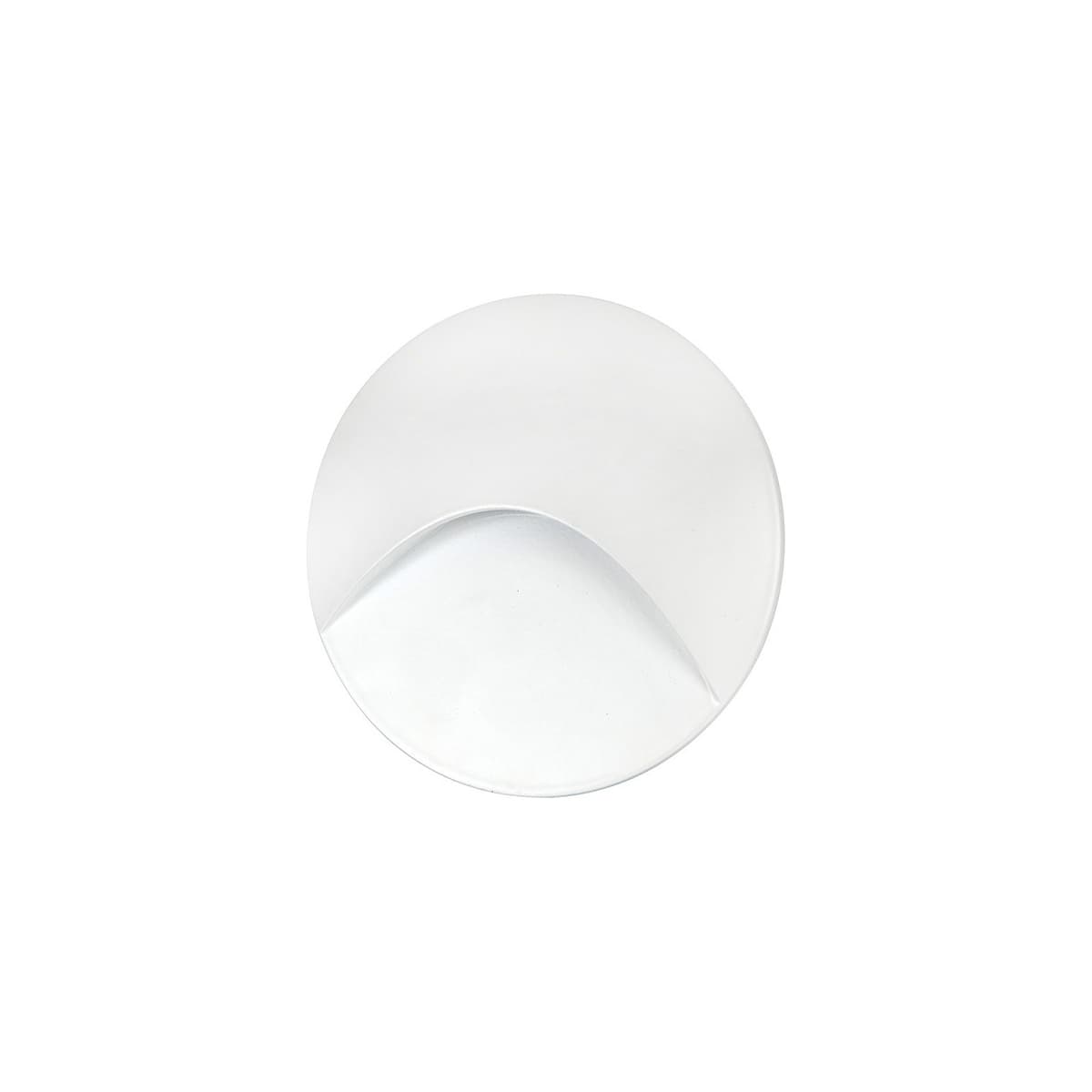 Tread LED Colour-Switching Round Indoor Step Light in White-img-1