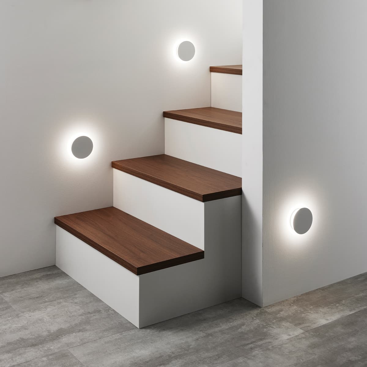 Hilo LED Day Night Sleep Backlit Step Light in White-img-2