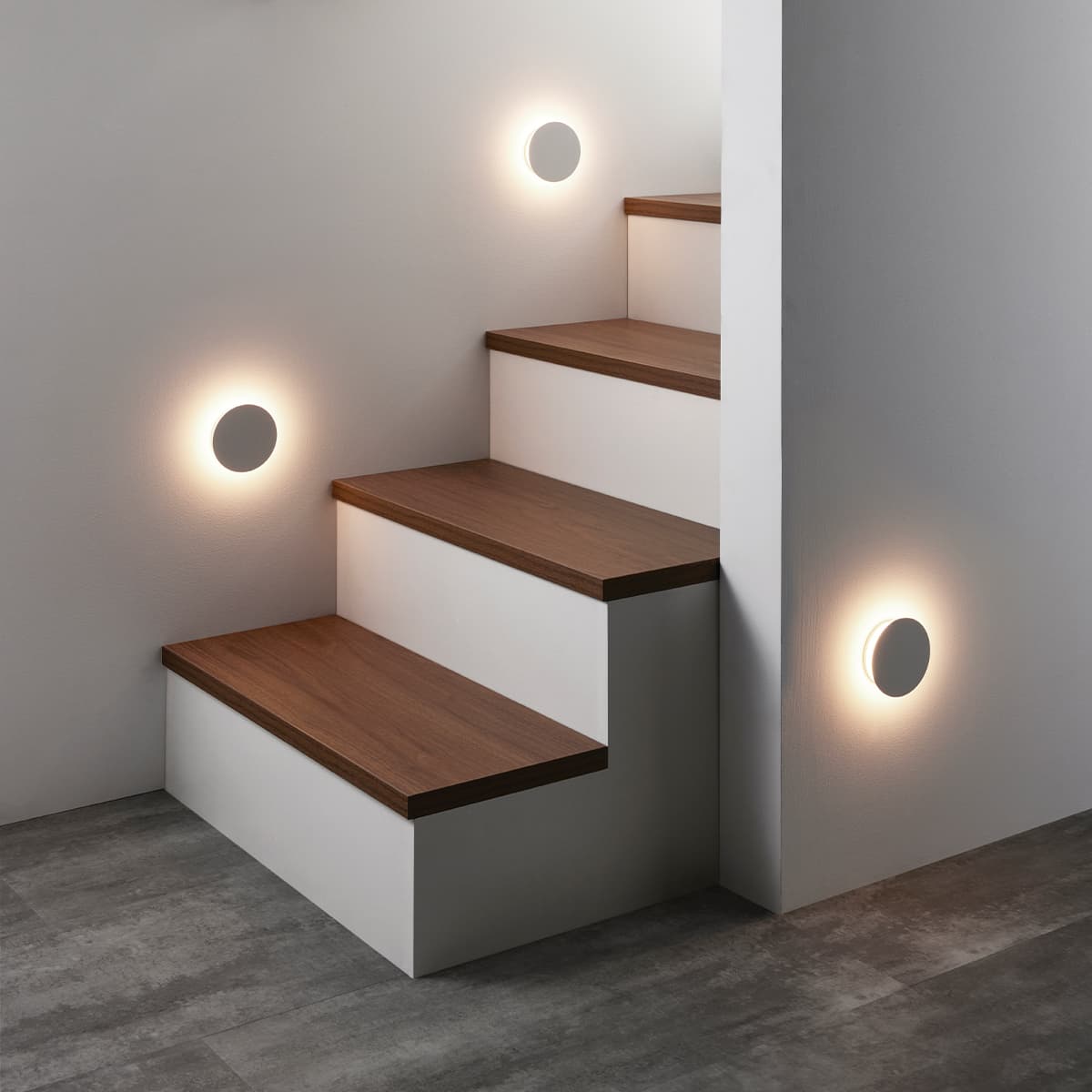 Hilo LED Day Night Sleep Backlit Step Light in White-img-3