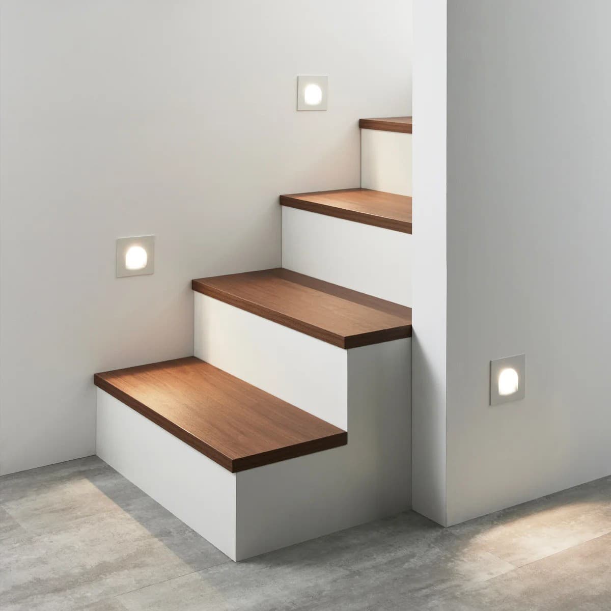 Gala LED Day Night Sleep Arch Step Light in White-img-2