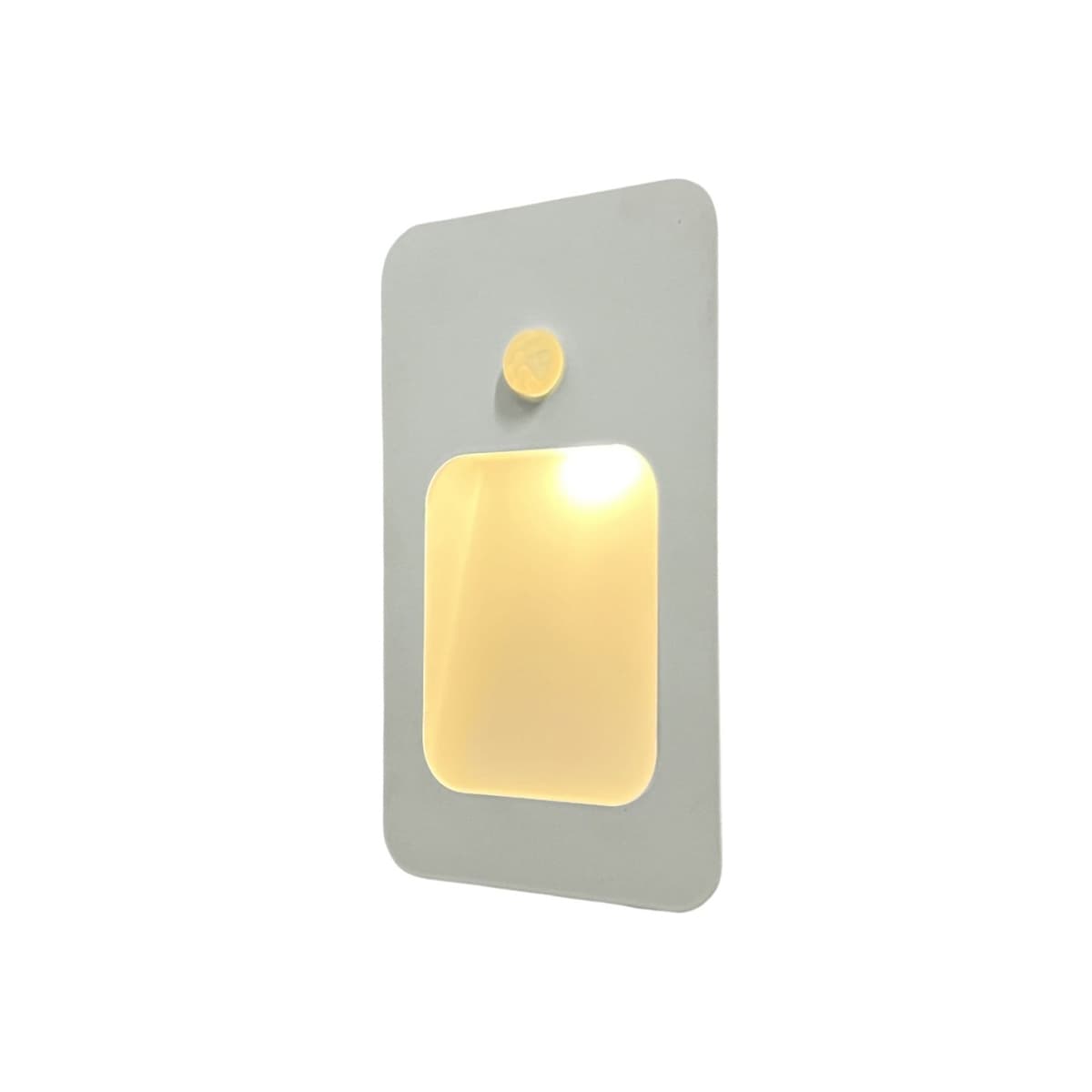 Foro II LED Rectangle Steplight with Sensor in White-img-2
