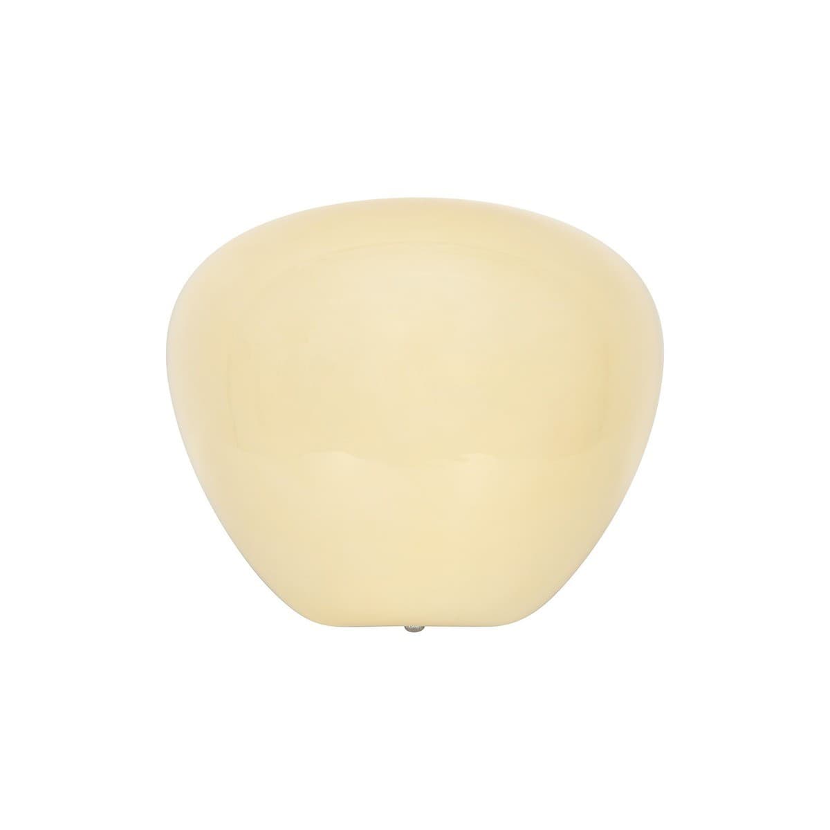 Reve 1 Light Wall Sconce in Milk Glass