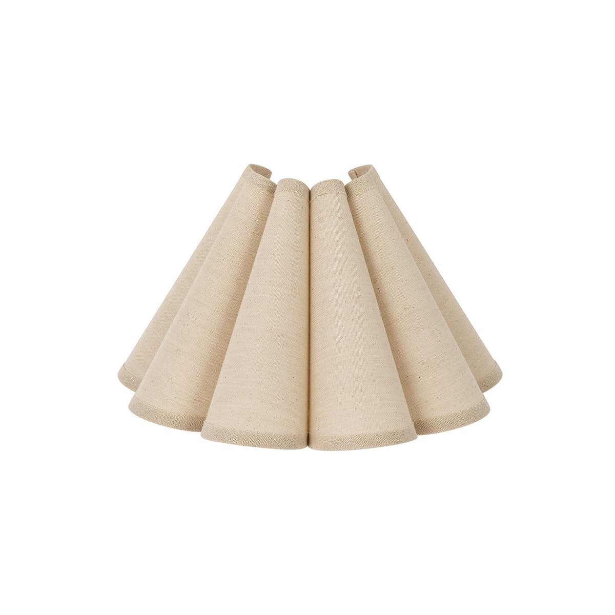 Colette 1 Light Wall Sconce in Fluted Natural Linen-img-1