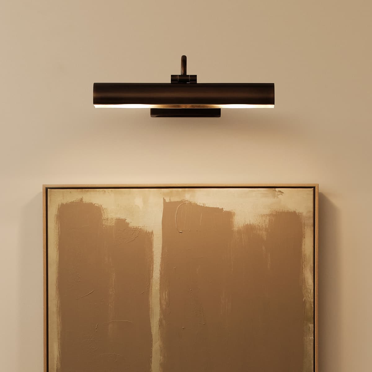 Hepburn 2 Light 370mm Picture Light in Bronze-img-3