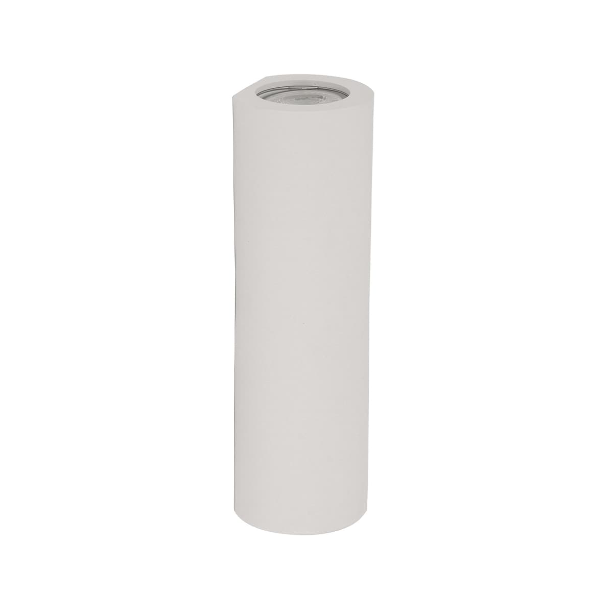 MFL Gypsum 2 Light Up/Down Cylinder Wall Sconce in White-img-1