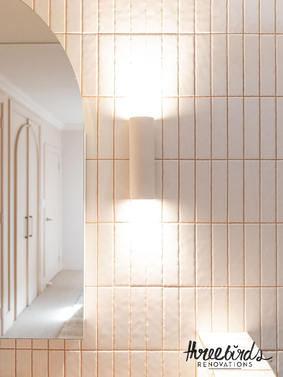 MFL Gypsum 2 Light Up/Down Cylinder Wall Sconce in White-img-3