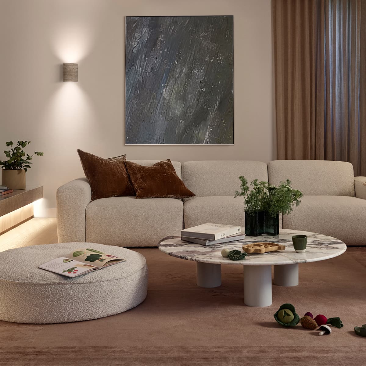Traviato 2 Light Up/Down Wall Sconce in Travertine-img-5