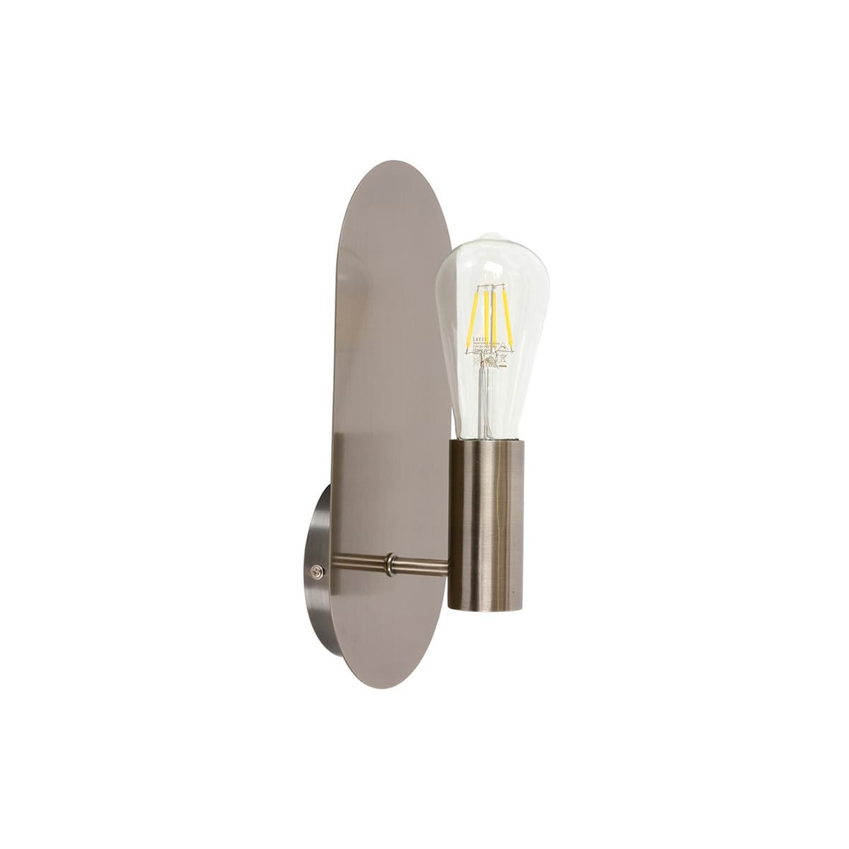 Hawthorn 1 Light Wall Bracket in Aged Nickle-img-1