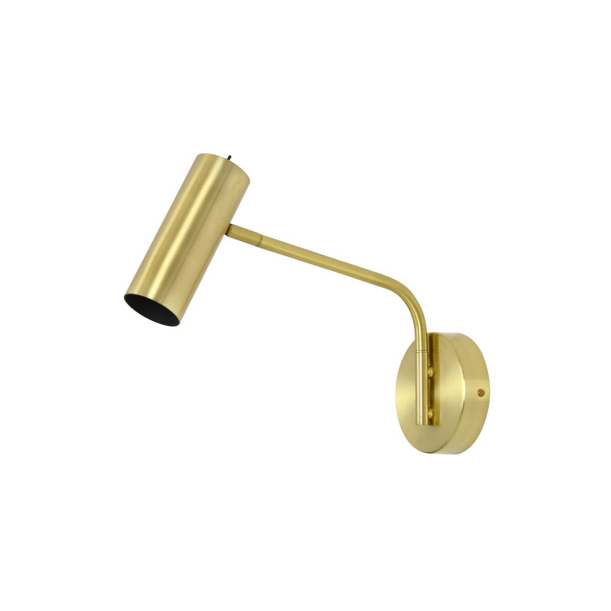 Nevada 1 Light Swing Arm Wall Bracket in Brass-img-1