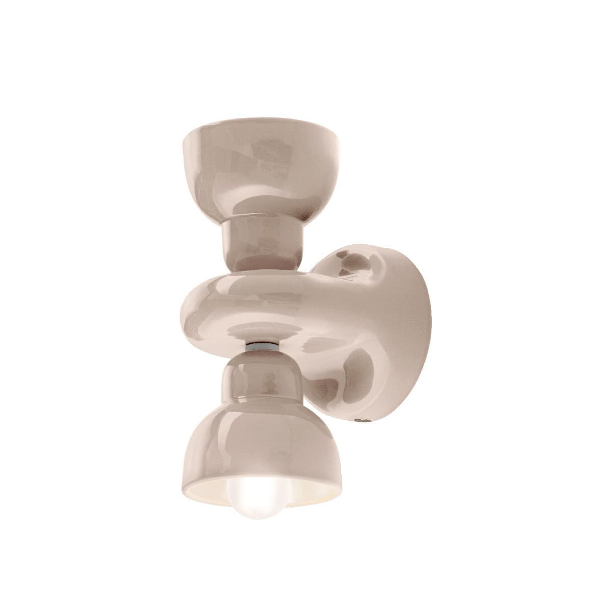 Berimbau 2 light Wall Light in Sand Grey-img-1