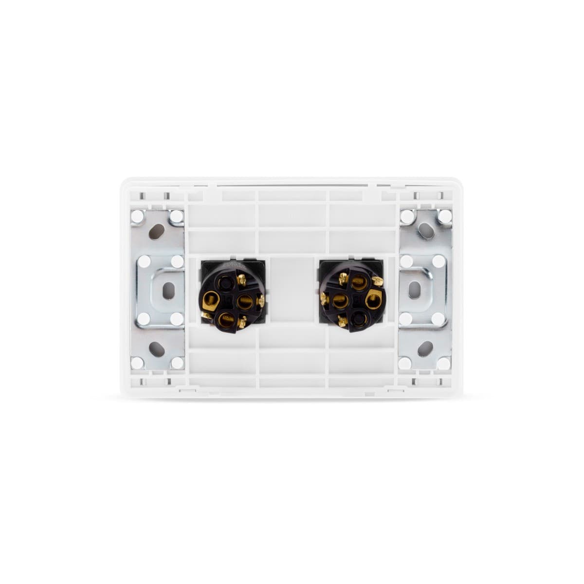 MFL Forge Modern 2 Gang Complete Switch in White-img-2