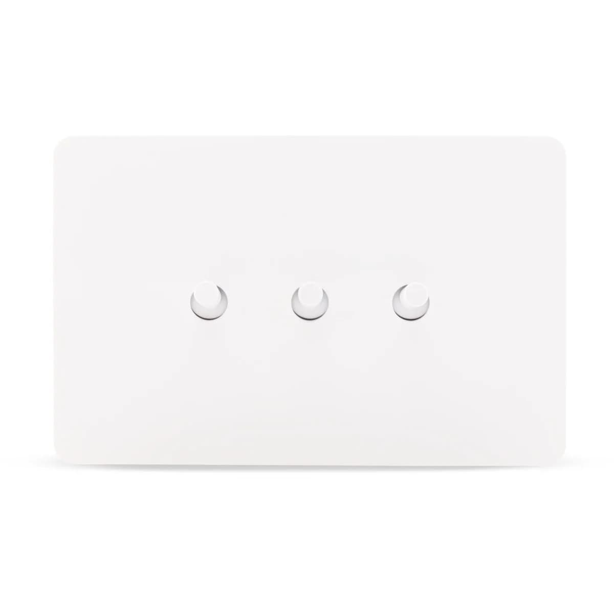 MFL Forge Modern 3 Gang Complete Switch in White-img-1