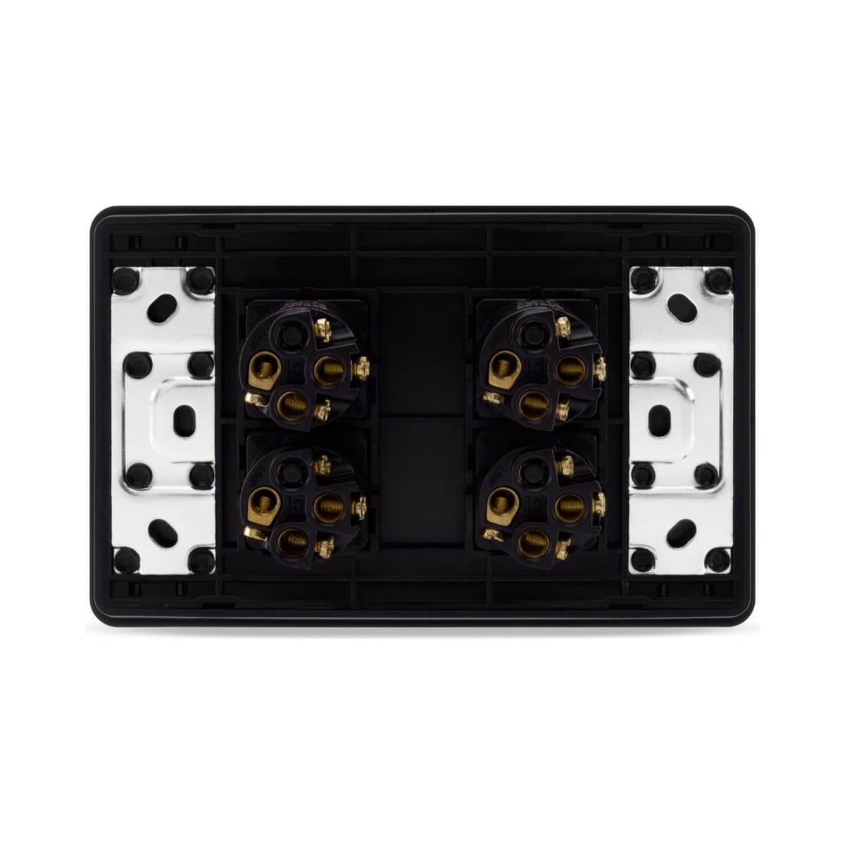 MFL Forge Modern 4 Gang Complete Switch in Black-img-3