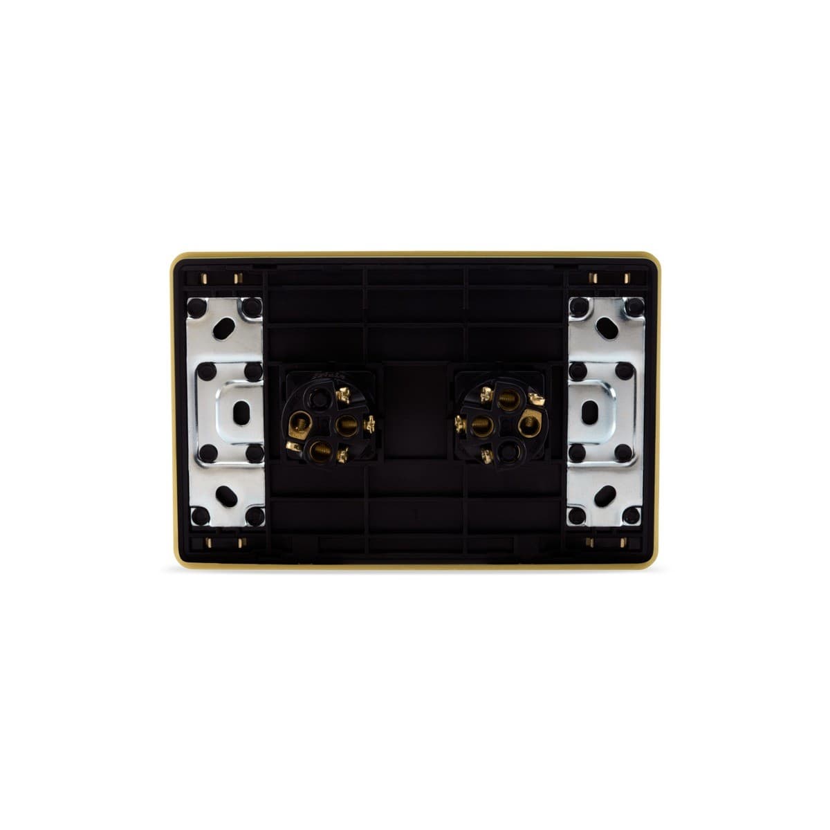 MFL Forge Modern 2 Gang Complete Switch in Brass-img-3