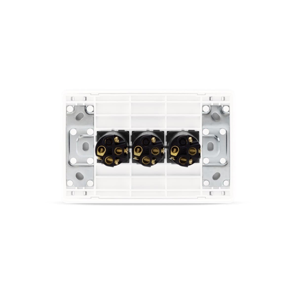 MFL Forge Heritage 3 Gang Complete Switch in White