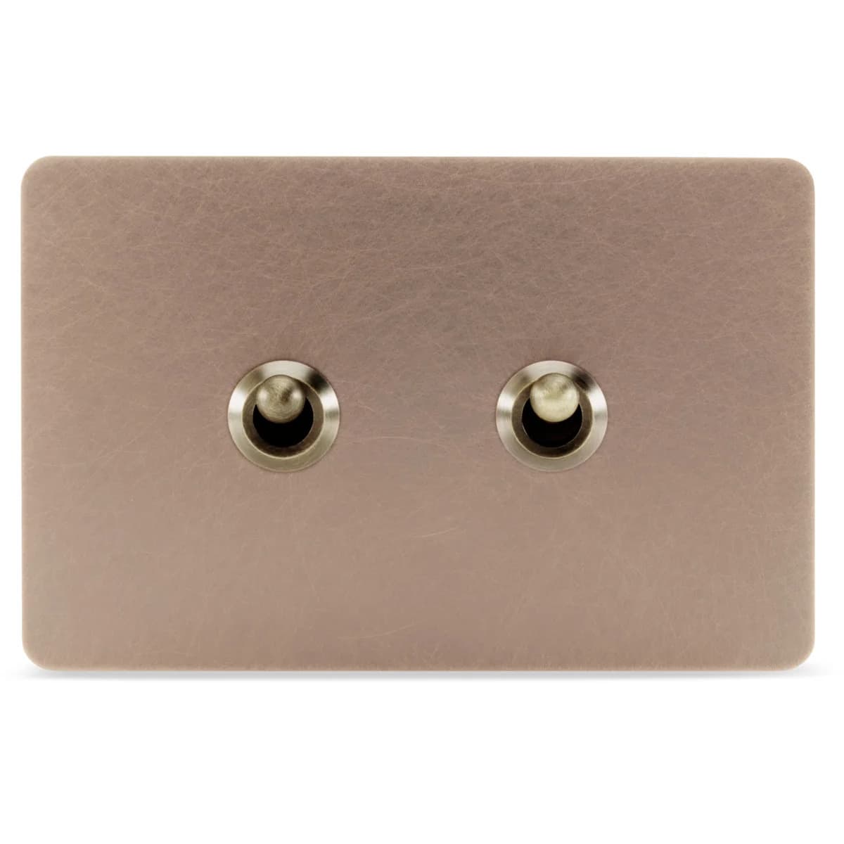 MFL Forge Heritage 2 Gang Complete Switch in Antique Brass-img-1