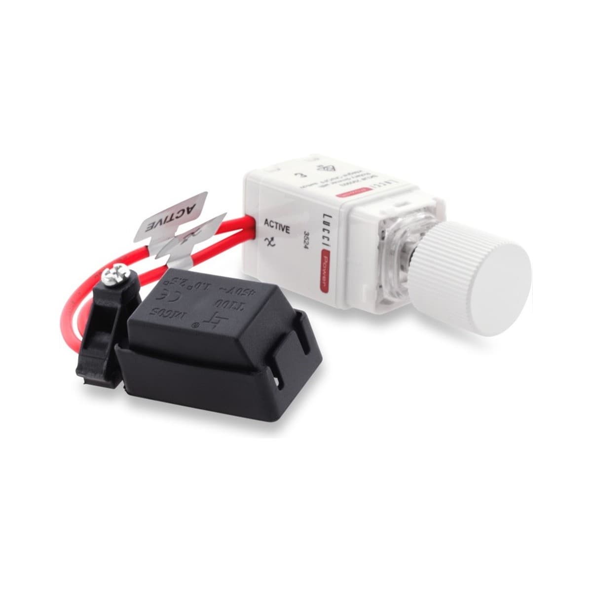 MFL Forge Textured Dimmer in White-img-2