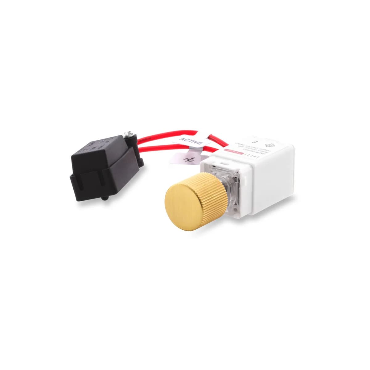 MFL Forge Textured Dimmer in Brass-img-1