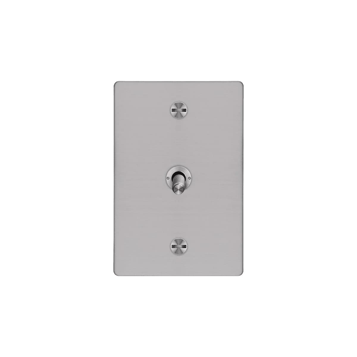 Buster + Punch 1 Gang Complete Metal Switch in Steel-img-1