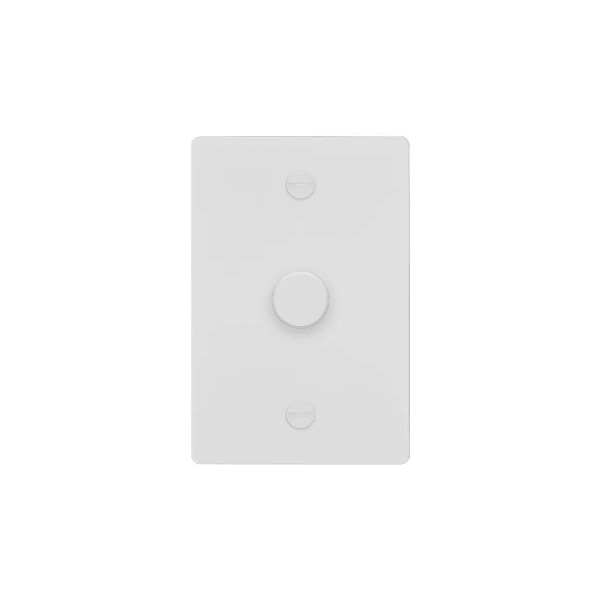 Buster + Punch 1 Gang Complete Metal Dimmer in White-img-1