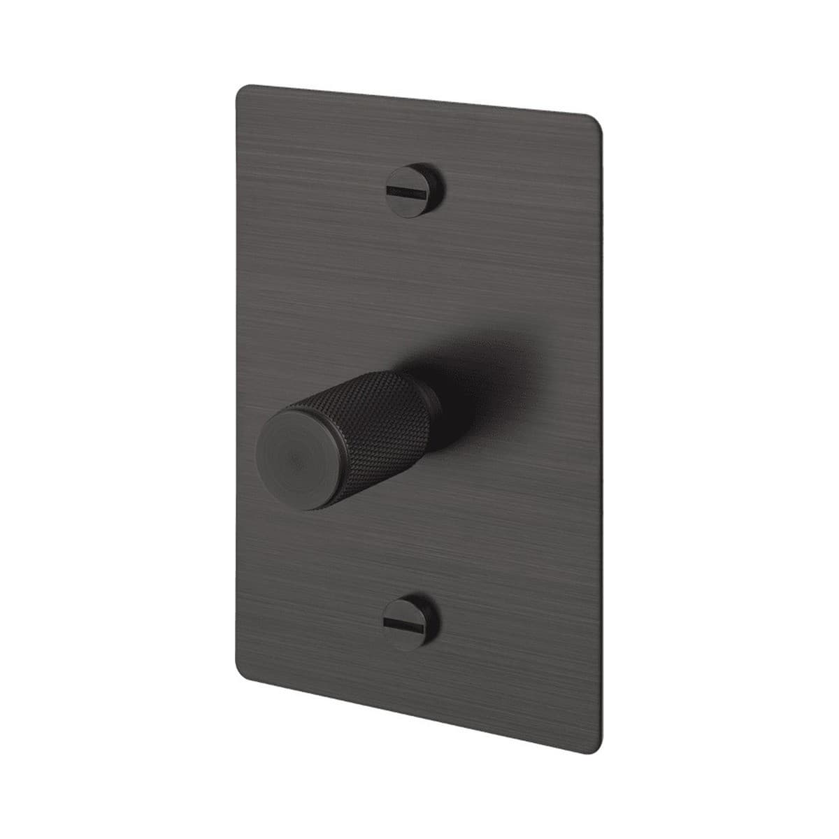 Buster + Punch 1 Gang Complete Metal Dimmer in Smoked Bronze-img-1