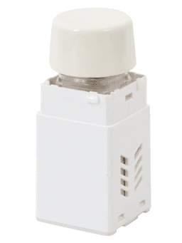Lucci Power 200W LED Electrical Rotary Dimmer with Push On/Off in White