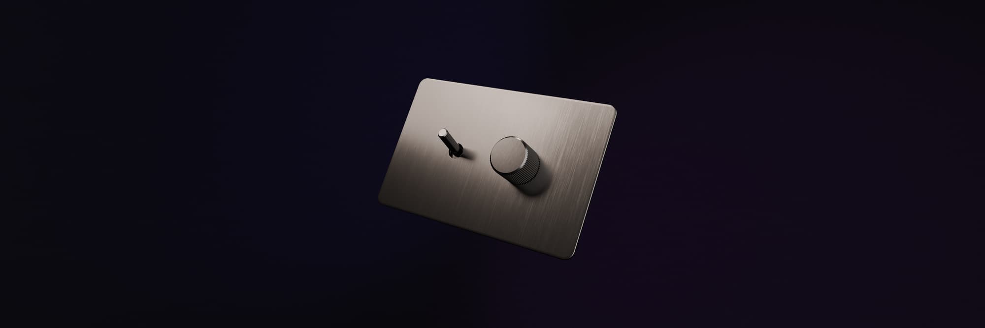 MFL Forge Switch in Aged Nickel | Beacon Lighting